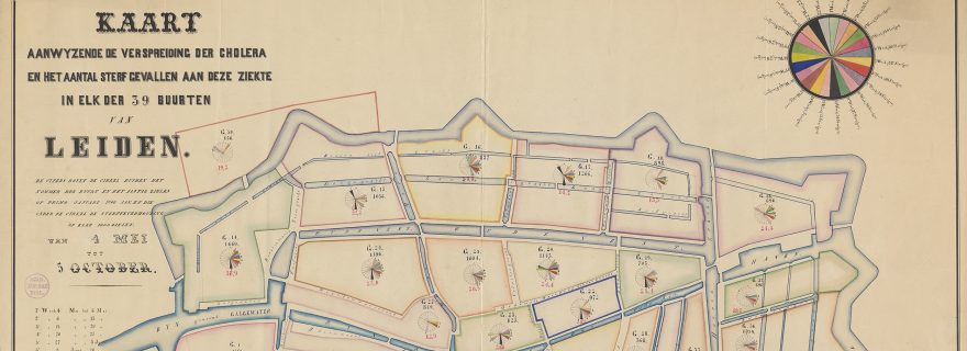 Mapping epidemics: nineteenth century cholera maps of Leiden