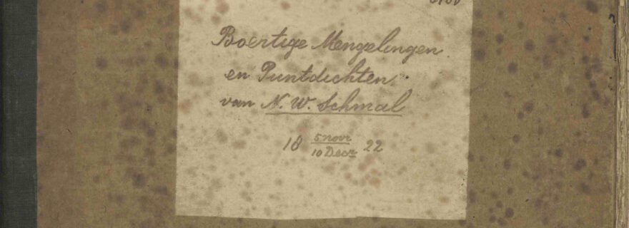Tears behind a manuscript - The tragic history of a Dutch East Indies’ officer