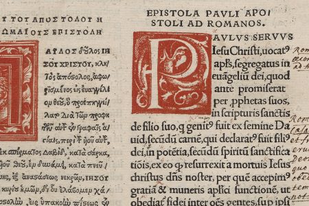 Erasmus’ New Testament edition of 1516